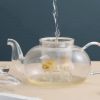 8 oz Glass Teapot with Detachable Infuser