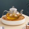 8 oz Glass Teapot with Detachable Infuser