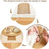 Handmade Boho Placemats Set Cotton Burlap and Water