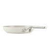 Hard Anodized 10 Inch Ceramic Nonstick Frying Pan, Oven Safe to 500°F, Porcelain White