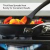 Hard Anodized Induction 8.25" Nonstick Frying Pan, Matte Black