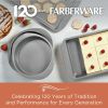 Bakeware 3 Pcs Nonstick Cookie Pan Set, Dishwasher Safe and Oven Safe to 450°F, Gray
