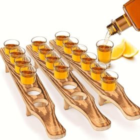 Three-piece Wine Glass Rack Set, Countertop Wine Glass Organizer, Practical Glassware Storage And Organization Rack For Kitchen Cabinets And Bar (Option: Threepiece Wine GlassRack Set)