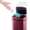 3-Gallon Motion Sensor Touchless Stainless Steel Trash Can