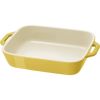 2 Piece Ceramic Stoneware Bakeware Casserole Baking Dish Set