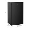 Compact Refrigerator Mini Fridge/Freezer 3.2 Cu.Ft,