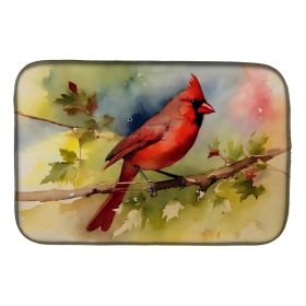 Cardinal Dish Drying Mat Absorbent Dish Drying Mat Pad for Kitchen Counter Dish Drainer Mat for Countertop, 14 x 21", Multicolor (Option: default)